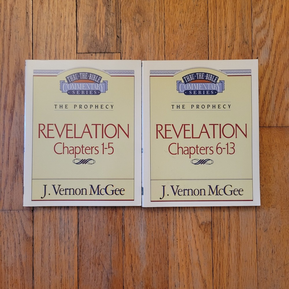 Thomas Nelson Revelation Commentary Books J Vernon McGee Thru the Bible Set
